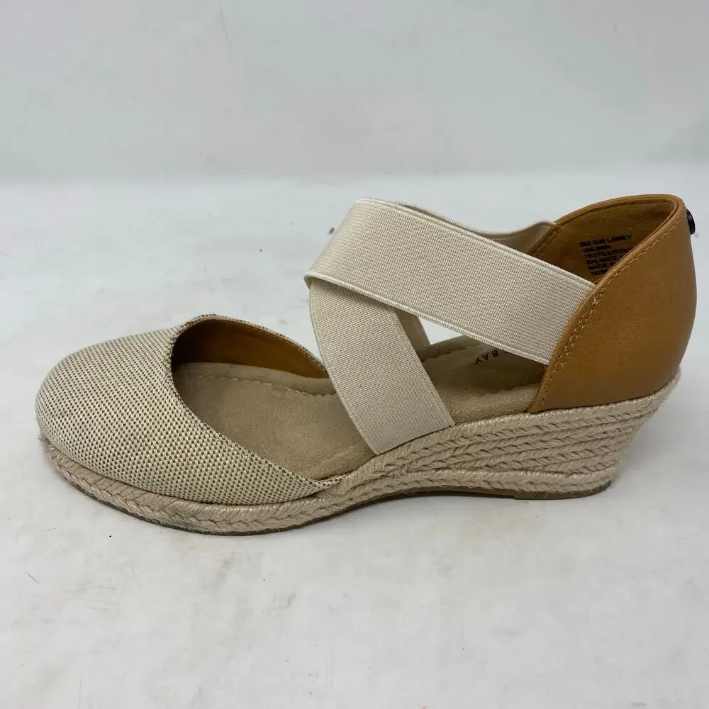 St. John's Bay Lainey Wedge Sandals Womens Size 6